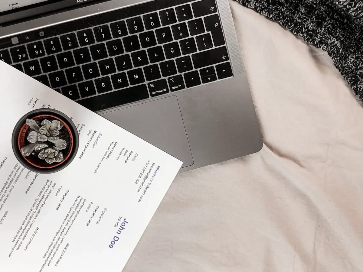 Testing a CV through an ATS parser tool